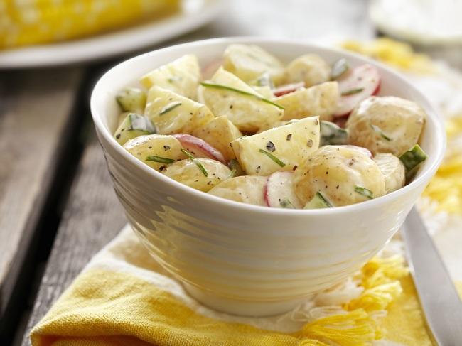 Rosemary Dijon Hot Potato Salad